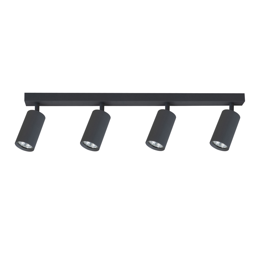 Brilagi - LED RGBW dimbare inbouwspot SELE 4xGU10/6W/230V 3000K antraciet + afstandsbediening