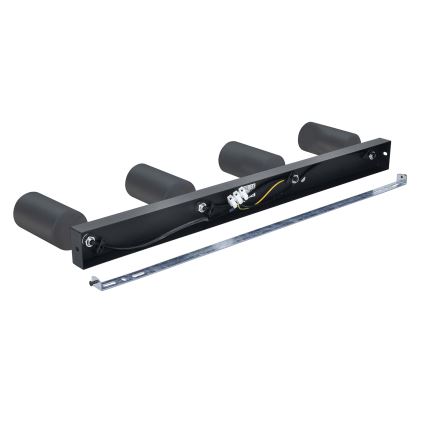 Brilagi - LED RGBW dimbare inbouwspot SELE 4xGU10/6W/230V 3000K antraciet + afstandsbediening