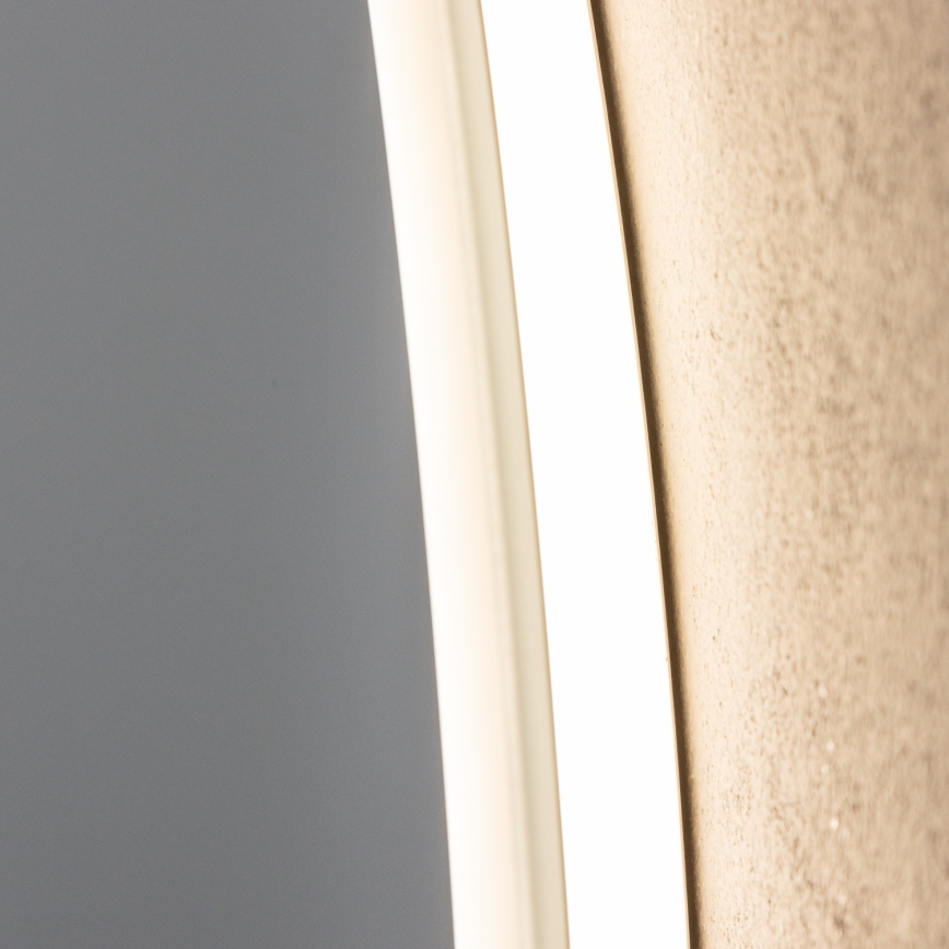 Brilagi - LED RGBW verwarmde badkamerspiegel CLARA PRO LED/18,5W/230V Ø 60 cm IP44 CRI 90 dimbaar + CCT