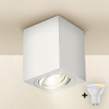 Brilagi - LED RGBW Dimbare spot MIA 1xGU10/30W/230V 3000K Wi-Fi 100x80 mm wit