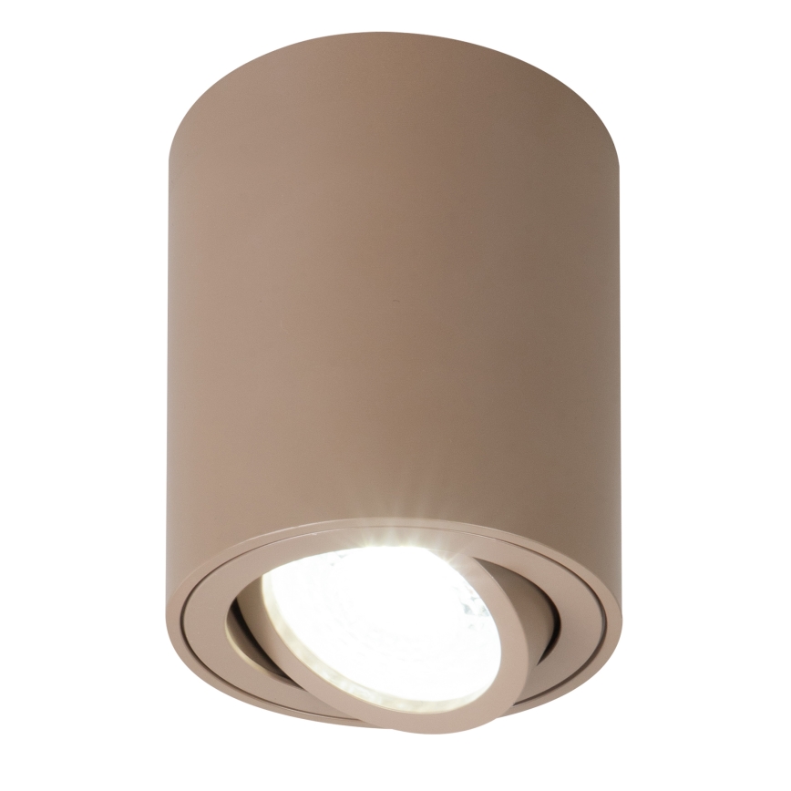 Brilagi - dimbare LED RGBW inbouwspot MIA 1xGU10/4,8W/230V 3000K 100x80 mm beige + afstandsbediening