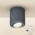 Brilagi - LED RGBW dimbare spot MIA 1xGU10/4,8W/230V 3000K 84x80 mm antraciet + afstandsbediening