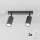 Brilagi - LED RGBW dimbare spot SELE 2xGU10/4,8W/230V 3000K zwart + afstandsbediening