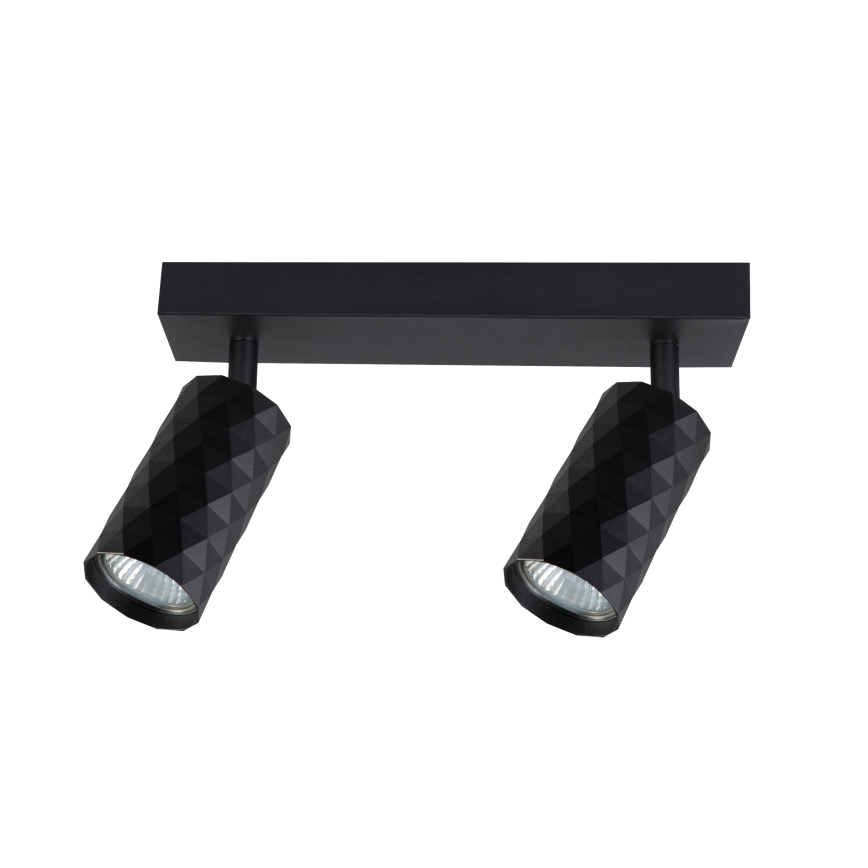 Brilagi - LED RGBW dimbare spot SELE DIAMANT 2xGU10/4,8W/230V 3000K zwart + afstandsbediening