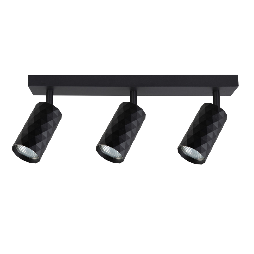 Brilagi - LED RGBW dimbare spotlamp SELE DIAMANT 3xGU10/4,8W/230V 3000K zwart + afstandsbediening