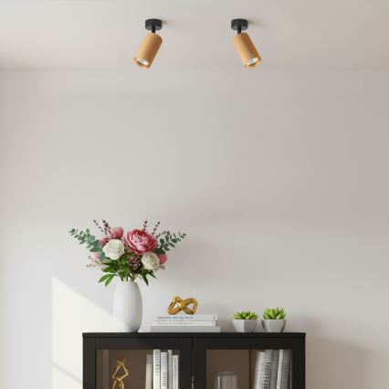 Brilagi - LED RGBW dimbare spot SELE MODERN 1xGU10/4,8W/230V 3000K goudkleurig + afstandsbediening