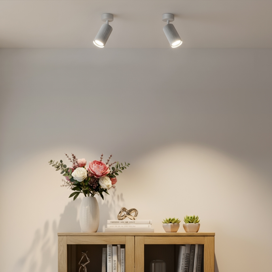 Brilagi - LED RGBW dimbare spot SELE MODERN 1xGU10/4,8W/230V 3000K wit + afstandsbediening