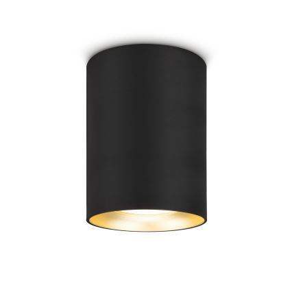 Brilagi - LED RGBW dimbare spot TRINE 1xGU10/4,8W/230V 3000K zwart/goud met afstandsbediening