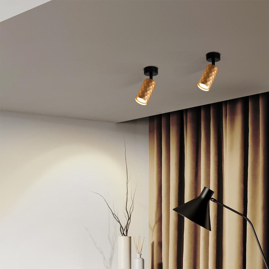 Brilagi - LED RGBW dimbare spotlamp SELE DIAMANT 1xGU10/6W/230V Wi-Fi goudkleurig