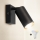 Brilagi - LED RGBW dimbare wandspot SELE 1xGU10/6W/230V 3000K zwart/goud