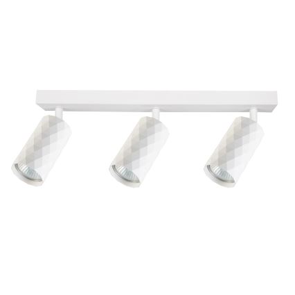 Brilagi - Spot LED RGBW dimmable SELE DIAMANT 3xGU10/6W/230V 3000K blanc + télécommande
