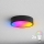Brilagi - LED RGBW Plafonnier de salle de bain dimmable CLARE 2xE27/9W/230V 2700-6500K Ø 30 cm IP54 Wi-Fi noir