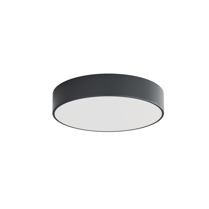 BRILAGI - Plafonnier LED RGBW dimmable pour salle de bains CLARE 3xE27/12W/230V Ø 40 cm anthracite IP54