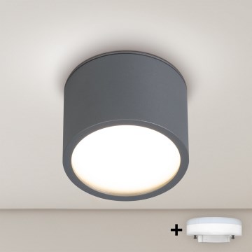 BRILAGI - LED SMOOTH badkamerspot 1xGX53/15W/230V 60x82 mm antraciet IP54