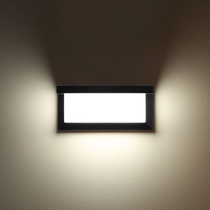 Brilagi - LED Solar wandlamp met sensor BRICKY LED/5W/6V 4000 mAh IP65