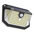 Brilagi - LED Solar wandlamp met sensor WALLIE LED/0,85W/3,7V 6500K IP65
