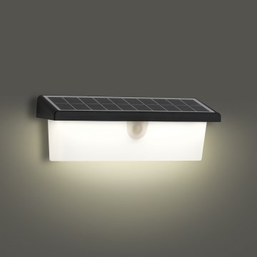 Brilagi - LED Solar wandlamp met sensor ZON RAY LED/6W/3,7V 2200 mAh IP44