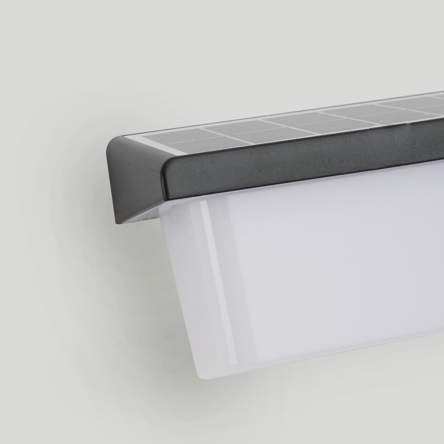 Brilagi - LED Solar wandlamp met sensor ZON RAY LED/6W/3,7V 2200 mAh IP44