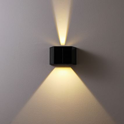 Brilagi - LED Solar Wandlamp SOLAR CUBE LED/2W/3,2V 1300 mAh IP54