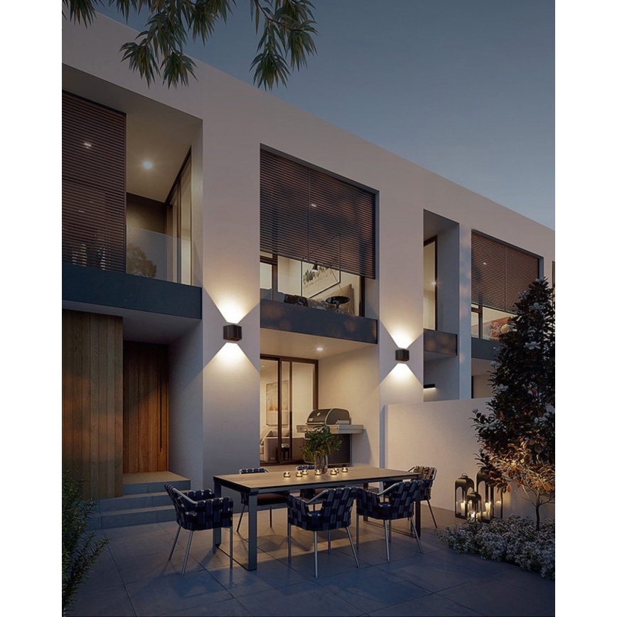 Brilagi - LED Solar Wandlamp SOLAR CUBE LED/2W/3,2V 1300 mAh IP54