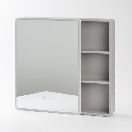BRILAGI - LED-spiegelkast voor de badkamer met geïntegreerde verlichting AVOLA SINGLE 75x70 cm