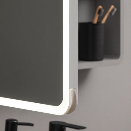 BRILAGI - LED-spiegelkast voor de badkamer met geïntegreerde verlichting AVOLA SINGLE 75x70 cm