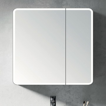 BRILAGI - LED-spiegelkast voor de badkamer met verlichting NOTO DOUBLE 78x70 cm