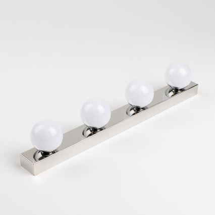 Brilagi - LED-spiegelverlichting HOLLYWOOD 4xLED/3W/230V 53 cm IP44 glanzend chroom