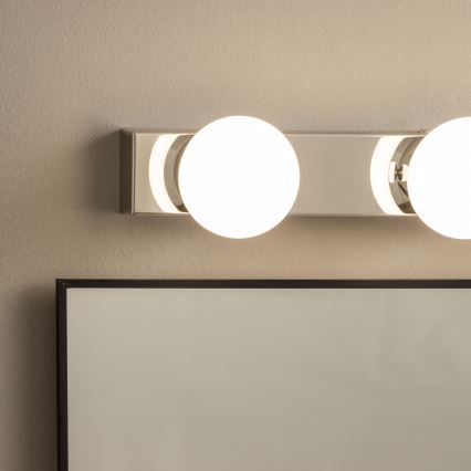 Brilagi - LED-spiegelverlichting HOLLYWOOD 4xLED/3W/230V 53 cm IP44 glanzend chroom