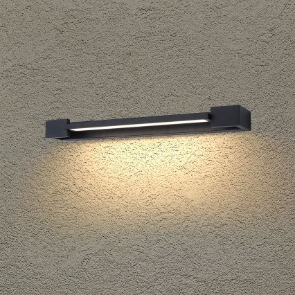 Brilagi - LED-spiegelverlichting voor de badkamer AQUA LINE LED/12W/230V 45 cm IP44 zwart CRI 90