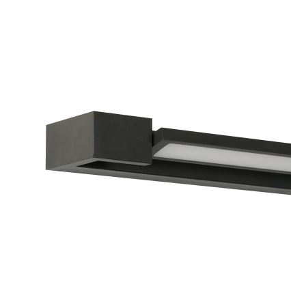 Brilagi - LED-spiegelverlichting voor de badkamer AQUA LINE LED/18W/230V 60 cm IP44 zwart CRI 90
