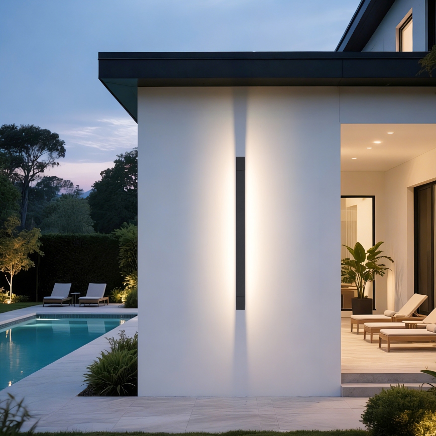 Brilagi - LED spiegelverlichting AQUA LINE LED/36W/230V 120 cm IP44 antraciet CRI 90