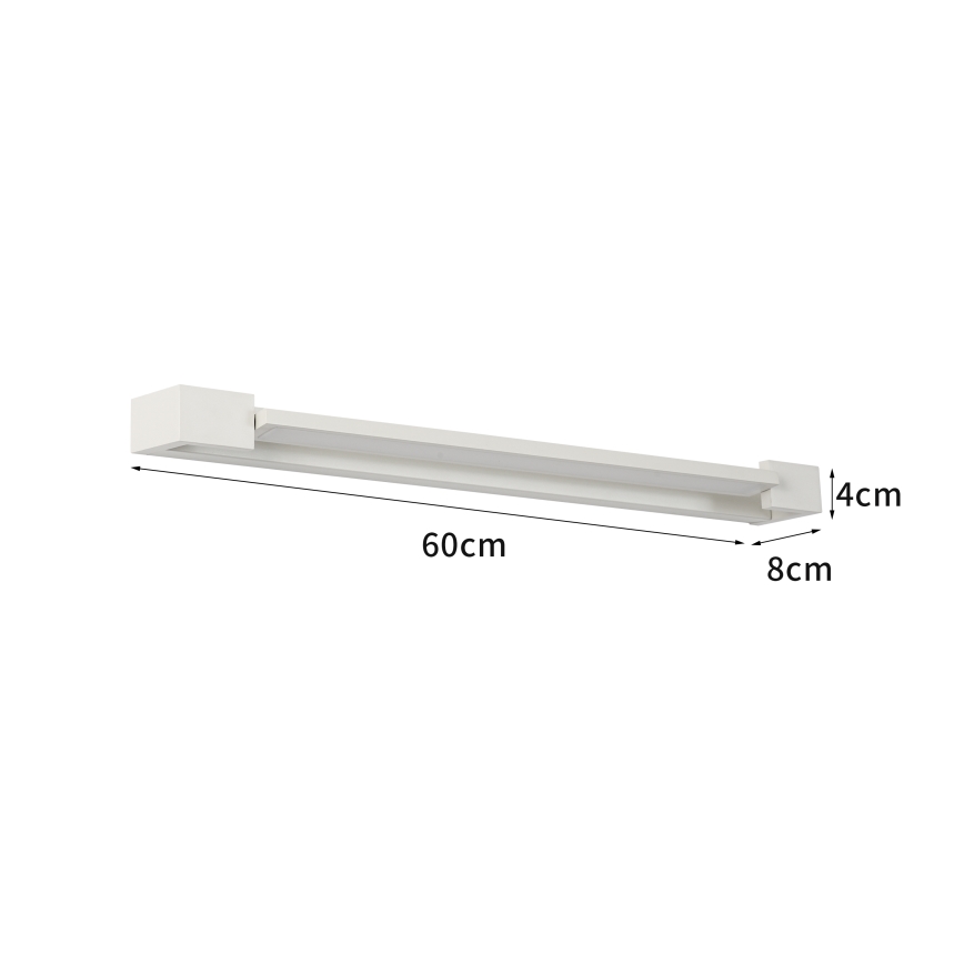 Brilagi - LED-badkamerspiegelverlichting AQUA LINE LED/18W/230V 60 cm IP44 wit