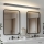 Brilagi - LED-spiegelverlichting voor de badkamer AQUA LINE LED/36W/230V 120 cm IP44 antraciet CRI 90