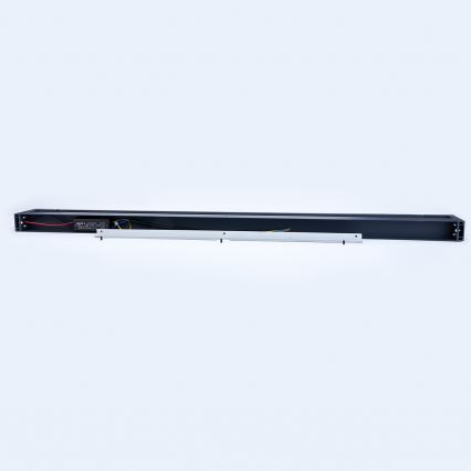 Brilagi - LED-spiegelverlichting voor badkamer AQUA LINE LED/36W/230V 120 cm IP44 zwart CRI 90