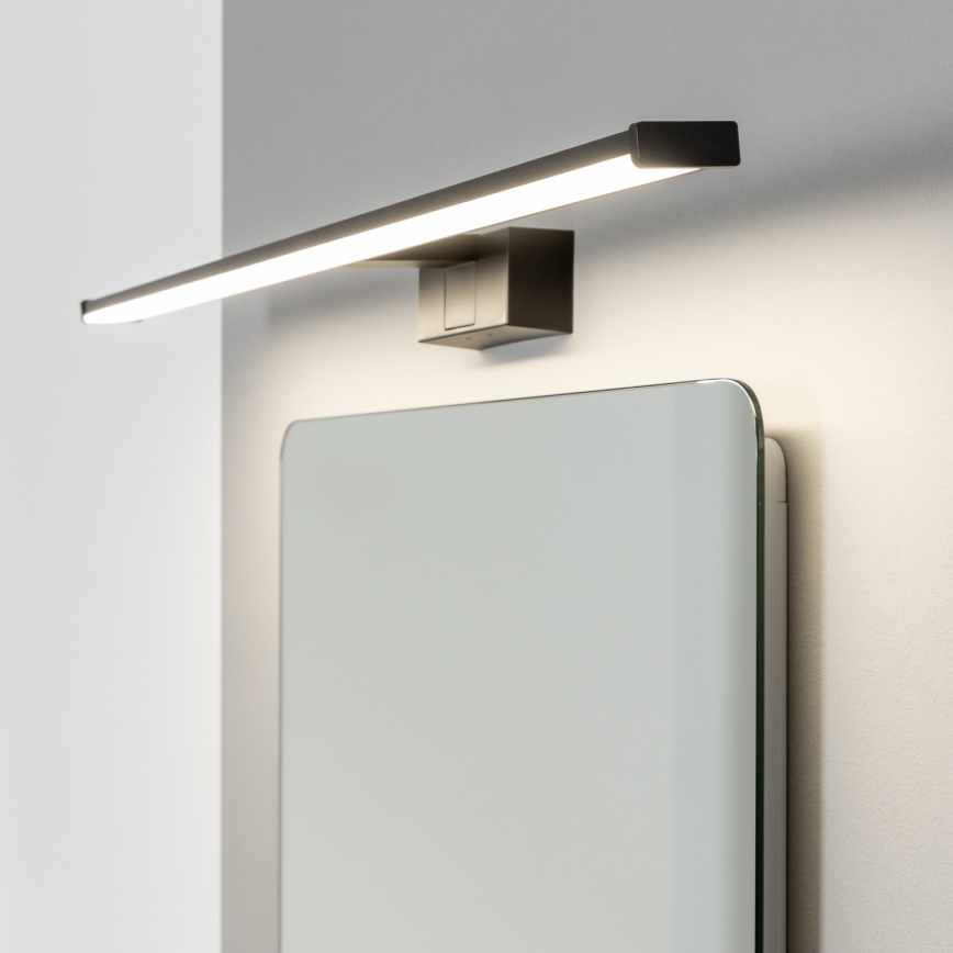 Brilagi - VESTRA 3-in-1 LED-spiegelverlichting, 15W, 230V, 80 cm, IP44, zwart