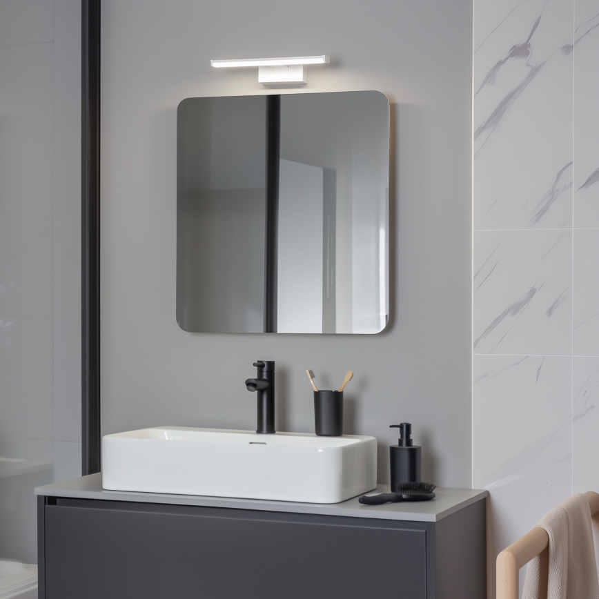 Brilagi - 3-in-1 LED-spiegelverlichting voor de badkamer VESTRA LED/6W/230V 30 cm IP44 wit