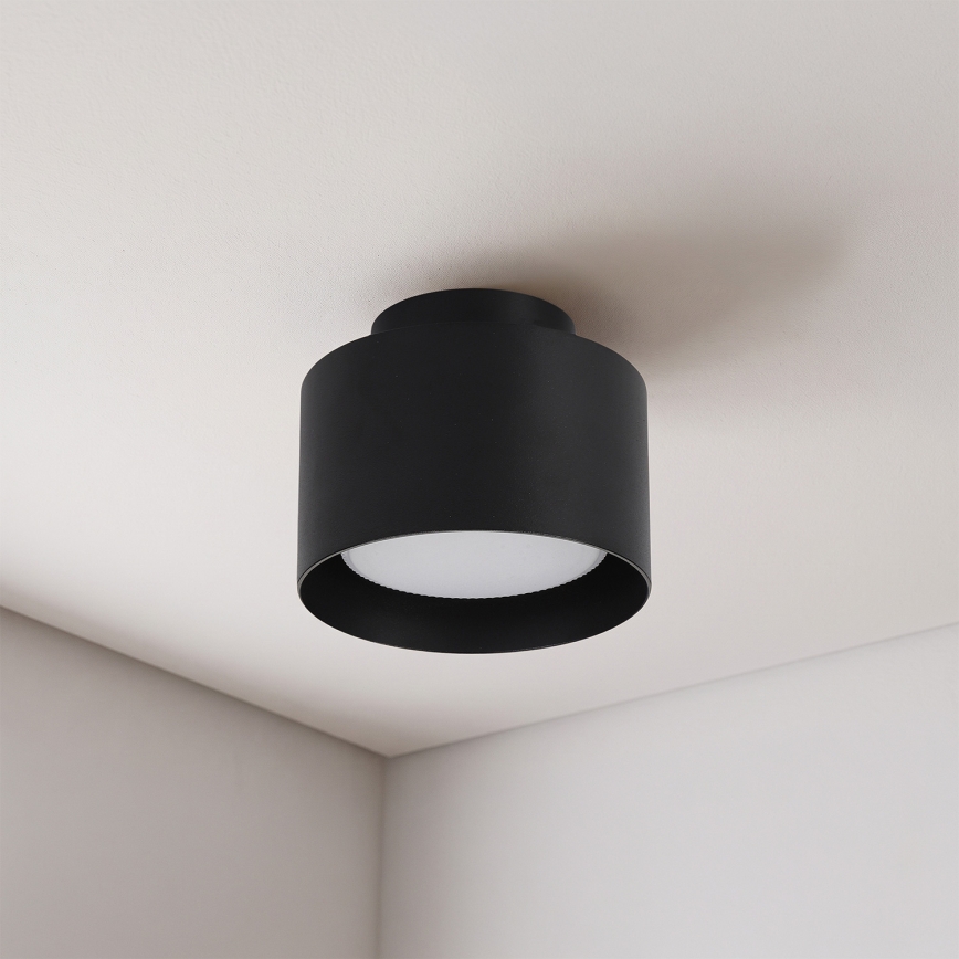 BRILAGI - LED-spot BACKLIT 1xGX53/15W/230V + LED/3W Ø 10 cm zwart