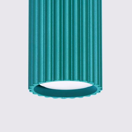 Brilagi - LED-spot CRESTO 1x GU10/10W/230V 10 cm turkoois