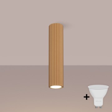 Brilagi - LED-spot CRESTO 1x GU10/10W/230V, 30 cm, goudkleurig