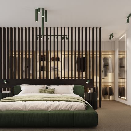 Brilagi - LED spot CRESTO 1xGU10/10W/230V 30 cm groen