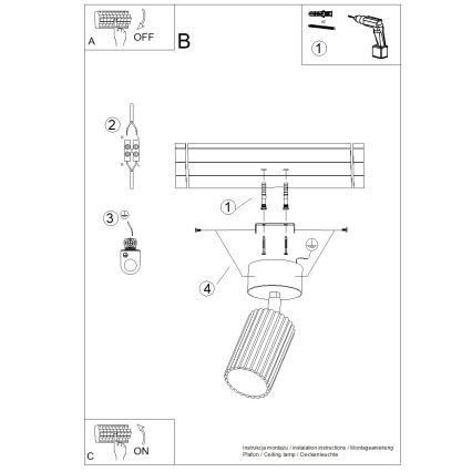 Brilagi - LED-spot CRESTO 1xGU10/10W/230V wit