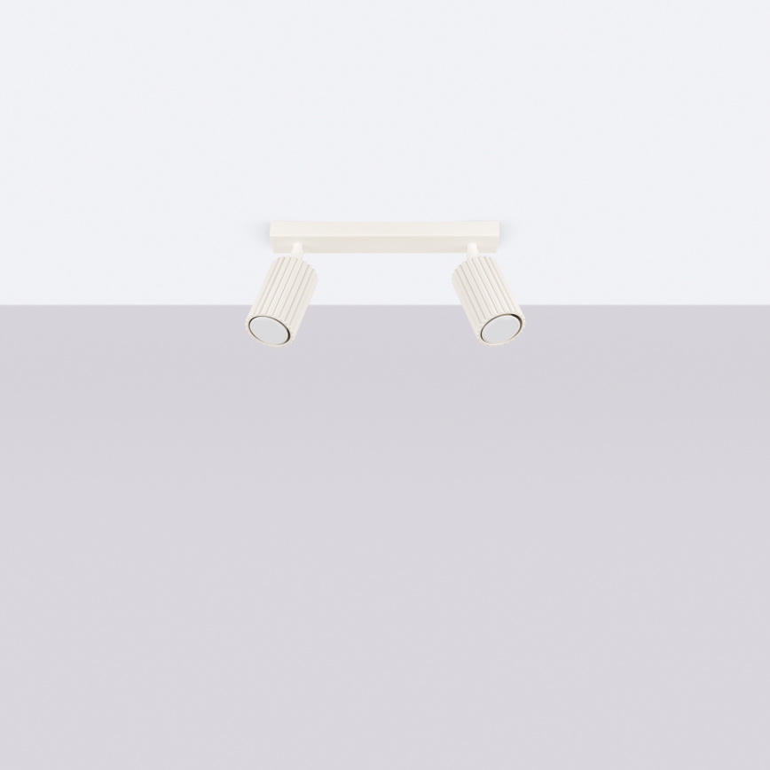 Brilagi - LED-spot CRESTO 2xGU10/10W/230V crème