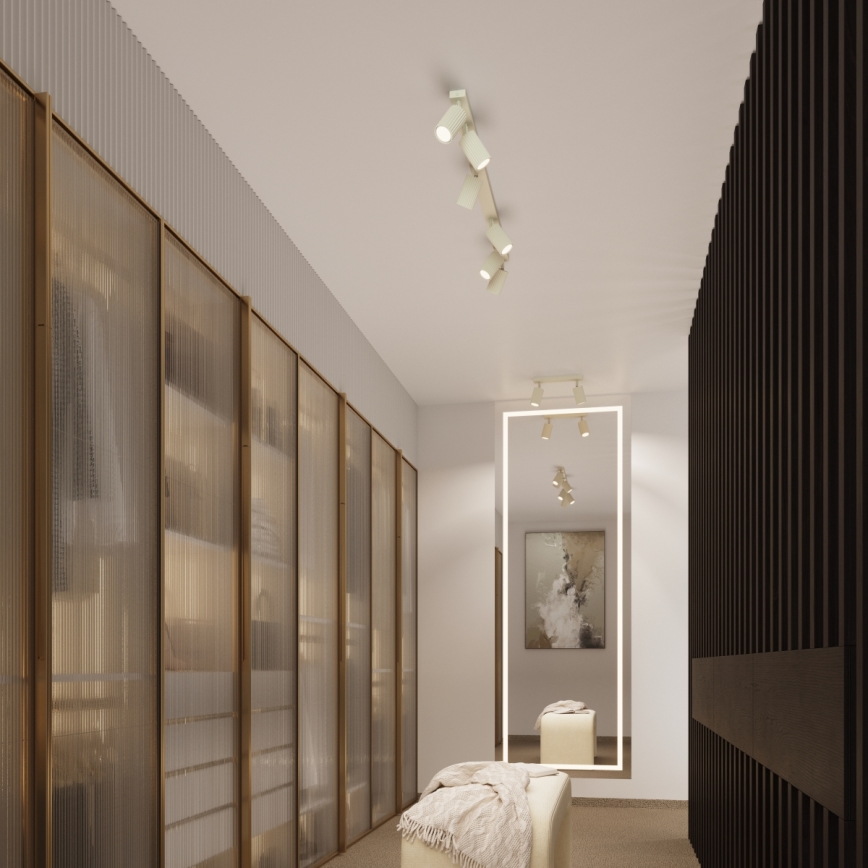 Brilagi - LED-spot CRESTO 2xGU10/10W/230V crème