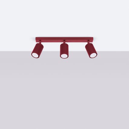Brilagi - LED-spot CRESTO 3xGU10/10W/230V bordeaux