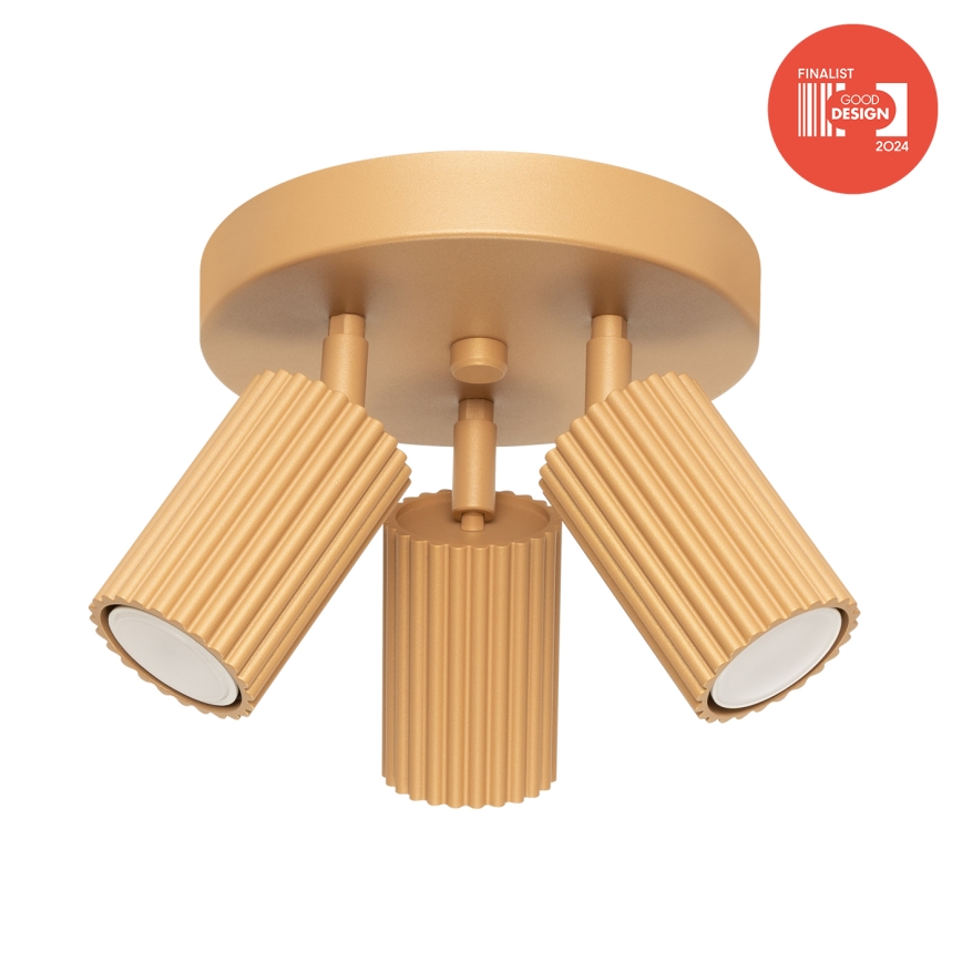 Brilagi - LED-spot CRESTO 3xGU10/10W/230V goud