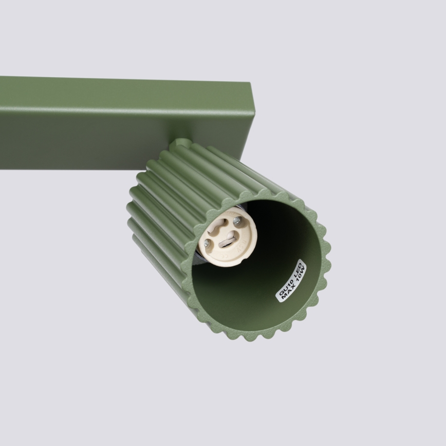Brilagi - LED-spot CRESTO 3xGU10/10W/230V groen