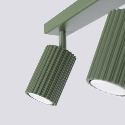Brilagi - LED-spot CRESTO 3xGU10/10W/230V groen