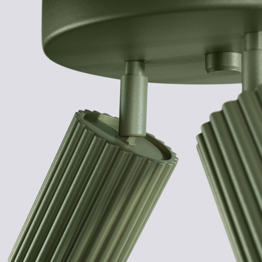 Brilagi - LED-spot CRESTO 3xGU10/10W/230V groen