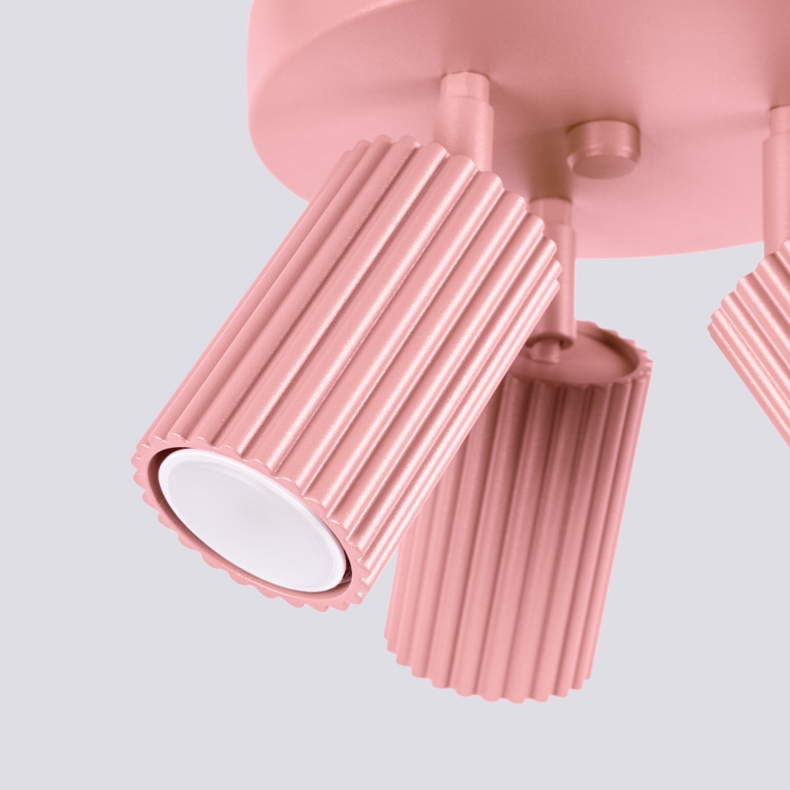 Brilagi - LED-spot CRESTO 3xGU10/10W/230V roze